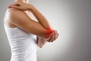 Arthritis im Ellenbogengelenk
